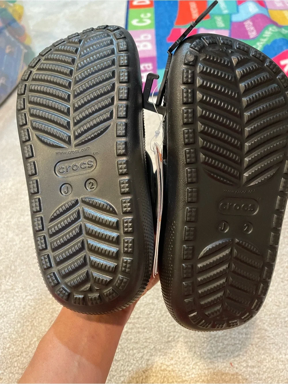 CROCS Kids Classic Clog in Black